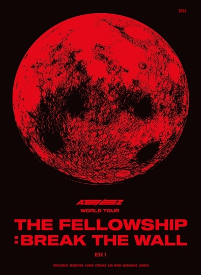 ATEEZ WORLD TOUR [THE FELLOWSHIP : BREAK THE WALL] BOX1yBlu-rayz