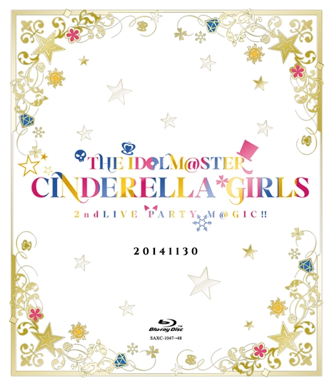 THE IDOLM@STER CINDERELLA GIRLS 2ndLIVE PARTY M@GIC!! Blu ray2枚組