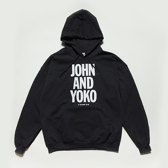 JOHN AND YOKO HOODIE BLACK（XL）: 商品カテゴリー | KOHH | CD/DVD